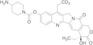 7-Ethyl-10-(4-amino-1-piperidino)carbonyloxycamptothecin-d3