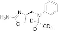 (4S)-4-[(N-Ethylanilino)methyl]-4,5-dihydro-1,3-oxazol-2-amine-d5