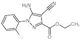 Ethyl 5-Amino-1-(2-chlorophenyl)-4-cyanopyrazole-3-carboxylate