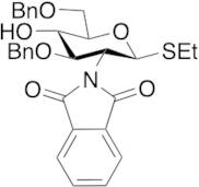 Ethyl 2-Deoxy-2-(1,3-dihydro-1,3-dioxo-2H-isoindol-2-yl)-3,6-bis-O-(phenylmethyl)-1-thio-β-D-glu...