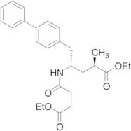 (2R,4S)-Ethyl 5-([1,1'-biphenyl]-4-yl)-4-(4-ethoxy-4-oxobutanamido)-2-methylpentanoate