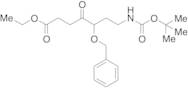 Ethyl 5-Benzyloxy-7-(N-Boc)amino-4-oxo-heptanoate