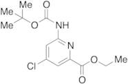 Ethyl 6-(tert-Butoxycarbonylamino)-4-chloropicolinate