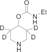 Ethylcarbamic Acid 4-Piperidinyl-d4 Ester