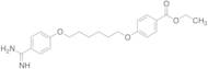 Ethyl 4[[6-(4-Carbamimidoylphenoxy)hexyl]oxy]benzoate