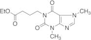 1-(Ethyl-3-carboxypropyl)-3,7-dimethylxanthine