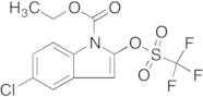 Ethyl 5-Chloro-2-(((trifluoromethyl)sulfonyl)oxy)-1H-indole-1-carboxylate