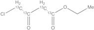 Ethyl 4-Chloroacetoacetate-13C4