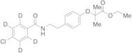 Ethyl 2-(4-(2-(4-chlorobenz-d4-amido)ethyl)phenoxy)-2-methylpropanoate