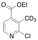 Ethyl 2-Chloro-3-methylisonicotinate-d3