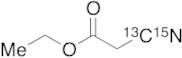 Ethyl 2-Cyanoacetate-13C 15N