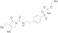 [4-[2-[[(3-Ethyl-2,5-dihydro-4-methyl-2-oxo-1H-pyrrol-1-yl)carbonyl]amino]ethyl]phenyl]sulfonyl]carbamic Acid Ethyl Ester