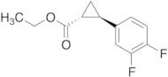 (1R,2R)-trans-Ethyl 2-(3,4-difluorophenyl)cyclopropanecarboxylate