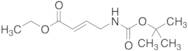 Ethyl (2E)-4-[[(1,1-Dimethylethoxy)carbonyl]amino]-2-butenoic Acid Ester