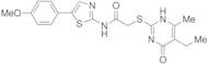 2-[(5-Ethyl-1,6-dihydro-4-methyl-6-oxo-2-pyrimidinyl)thio]-N-[4-(4-methoxyphenyl)-2-thiazolyl]acetamide
