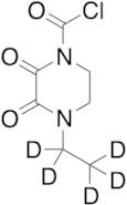 4-Ethyl-2,3-dioxo-1-piperazinecarbonyl Chloride-D5