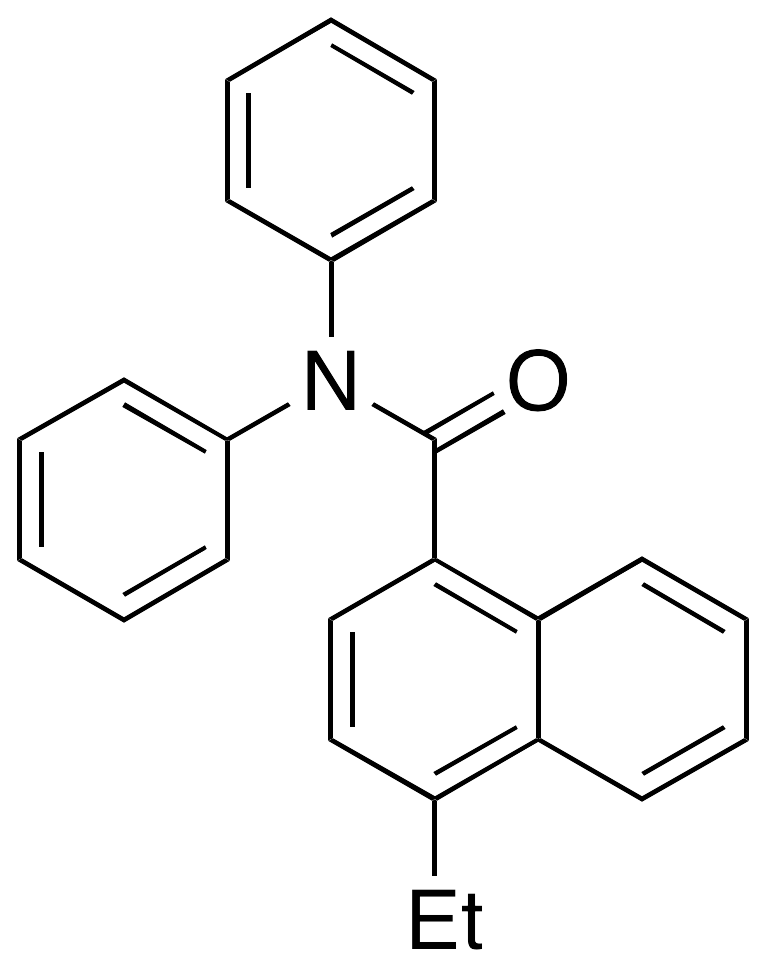 4-Ethyl-N,N-diphenyl-1-naphthalenecarboxamide