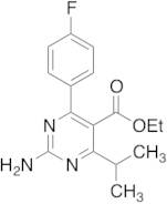 Ethyl 4-(4-Fluorophenyl)-6-isopropyl-2-amino-pyrimidine-5-carboxylate