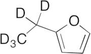 2-(Ethyl-d5)furan (~90%)