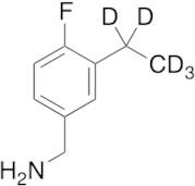 3-Ethyl-4-fluorobenzylamine-d5