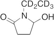 1-Ethyl-5-hydroxy-2-pyrrolidinone-d5