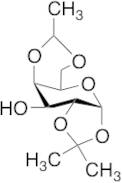 (S)-4,6-O-ethylidene-1,2-O-(1-methylethylidene)-α-D-galactopyranose