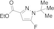 Ethyl-1-tert-butyl-5-fluoro-1H-pyrazole-3-carboxylate