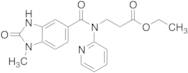 Ethyl 3-(1-Methyl-2-oxo-N-(pyridin-2-yl)-2,3-dihydro-1H-benzo[d]imidazole-5-carboxamido)propanoate