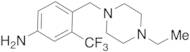 4-[(4-Ethyl-1-piperazinyl)methyl]-3-(trifluoromethyl)-benzenamine