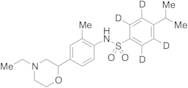 N-[4-(4-Ethyl-2-morpholinyl)-2-methylphenyl]-4-(1-methylethyl)benzenesulfonamide-d4