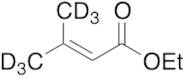 Ethyl 3-Methyl-2-butenoate-d6