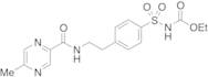 Ethyl 4-[beta-(5-Methylpyrazine-2-carboxamido)ethyl]benzene Sulfonamide Carbamate