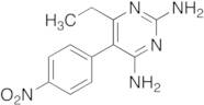 6-Ethyl-5-(4-nitrophenyl)-2,4-pyrimidinediamine