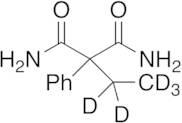 2-Ethyl-2-phenylmalonamide-d5