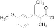 (alphaR,betaR)-β-Ethyl-3-methoxy-α-methylbenzenepropanoyl Chloride