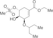 (3R,4R,5R)-3-(1-Ethylpropoxy)-4-hydroxy-5-[(methylsulfonyl)oxy]-1-cyclohexene-1-carboxylic Acid Ethyl Ester