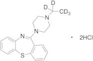 11-(4-Ethyl-1-piperazinyl)-dibenzo[b,f][1,4]thiazepine-D5 Dihydrochloride