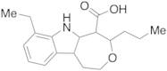 7-Ethyl-4-propyl-2,4,5,5a,6,10b-hexahydro-1H-oxepino[4,5-b]indole-5-carboxylic Acid