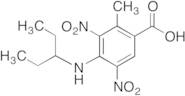 4-[(1-Ethylpropyl)amino]-2-methyl-3,5-dinitro-benzoic Acid