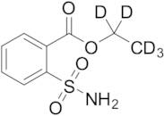 Ethyl 2-Sulfamoylbenzoate-d5