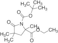 Ethyl N-Boc-2,4,4-trimethyl-5-oxopyrrolidine-2-carboxylate