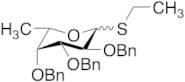 Ethyl 2,3,4-Tri-O-benzyl-1-thio-α,β-L-fucopyranoside