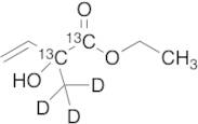 Ethyl Vinyllactate-13C2,d3