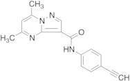 N-(4-Ethynylphenyl)-5,7-dimethyl-pyrazolo[1,5-a]pyrimidine-3-carboxamide
