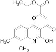 Ethyl 5,6-Dihydro-7,8-dimethyl-4,5-dioxo-4H-pyrano[3,2-c]quinoline-2-carboxylic Acid Ester