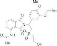 N-(2-(1-(3-Ethoxy-4-methoxyphenyl)-2-((2-hydroxyethyl)sulfonyl)ethyl)-1,3-dioxoisoindolin-4-yl)acetamide