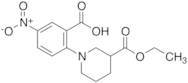 2-[3-(Ethoxycarbonyl)piperidin-1-yl]-5-nitrobenzoic Acid