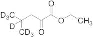 Ethyl α-Ketoisocaproate-d7
