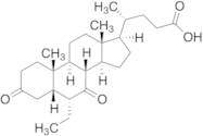 (5β,6α)-6-Ethyl-3,7-dioxo-cholan-24-oic Acid