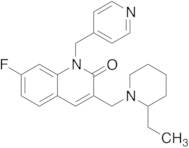 3-[(2-Ethyl-1-Piperidinyl)methyl]-7-Fluoro-1-(4-Pyridinylmethyl)-2(1H)-Quinolinone